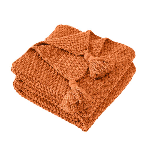 Knitted Acrylic Blanket 70x100 cm Sofa Throw 1