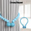 Magnetic Curtain Ties Rust-Proof Screw-Mounted 4-Pack 4