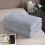 Polyester Fleece Throw Blanket 100x150cm Grey 1 Piece 3