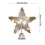 Christmas Tree Topper Gold Hollow Star Mini 3
