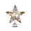 Christmas Tree Topper Gold Hollow Star Mini 2