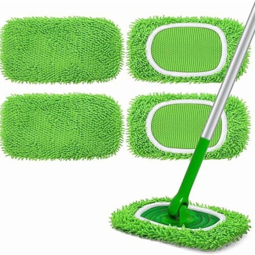 Microfiber Mop Pads Reusable Wet Dry for Hardwood Floors 1