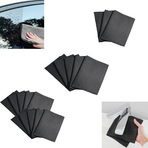 DAMAI Microfiber Cleaning Cloths 10 pcs 11.8"x11.8"