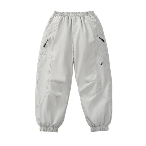 Winter Lined Cargo Pants for Kids - Windproof