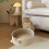 Cotton Rope Cat Bed Basket Medium Warm Washable Eco-Friendly 4