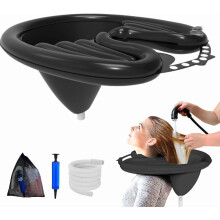 Inflatable Hair Wash Basin Portable PVC for Bedridden Users