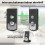 Wireless Rechargeable Doorbell Intercom with 2-Way Audio 3 5