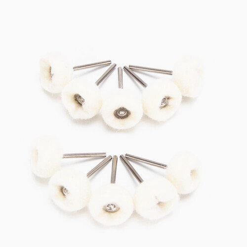 Wool Buffing Wheels for Dremel Tools 10-Piece Set 1