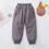 Winter Lined Cargo Pants for Kids - Windproof 2