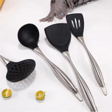 Köksåteranvändbara Köksredskapsset, Non-Stick Glasköksprylar, Nödvändiga Köksprylar för Hem