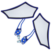 Motorcycle Rearview Mirror with Phone Mount