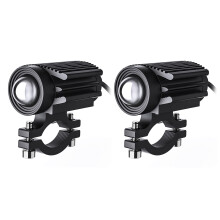 60W LED Fog Light Pods White Amber Projector 2 Pack