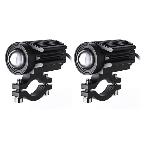 60W LED Fog Light Pods White Amber Projector 2 Pack
