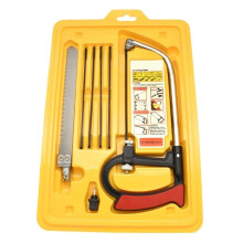 8-in-1 Steel Saw Kit for Wood, Metal, Ceramic with 6 Blades
