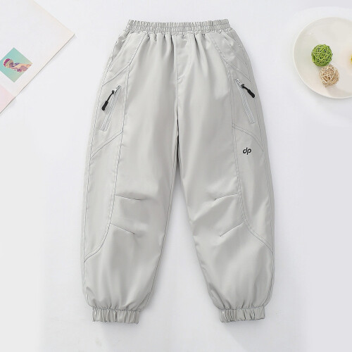 Winter Lined Cargo Pants for Kids - Windproof 2