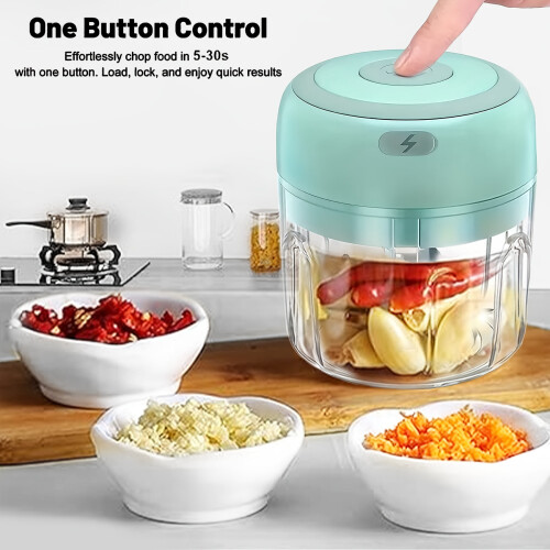 Electric Vegetable Cutter Portable USB Charging 1