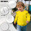 Girls Yellow Pullover Hoodie Long Sleeve Ruffle Sweatshirt 6