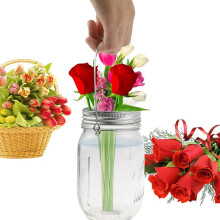 Topbathy Stainless Steel Mason Jar Handles 6Pcs