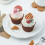 Brown Cupcake Liners Heat-Resistant Eco-Friendly 50 pcs 5