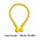 Magnetic Curtain Tiebacks Wood Bead Design 2 Pack Yellow 4