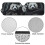 Panda Print Windshield Sun Shade for Jeep Wrangler 6