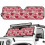 Foldable Windshield Sun Shade for Jeep Wrangler TJ/JK/JKU 2