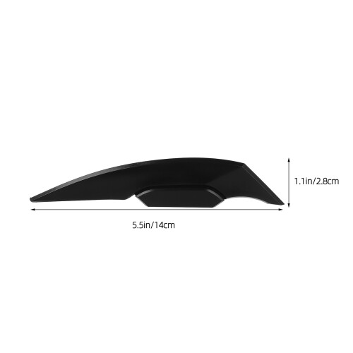 Motorcycle Modification Accessories Black Plastic 2PCS 1