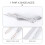 Flat Shoe Laces White Colorful Sturdy Decorative Safe 2