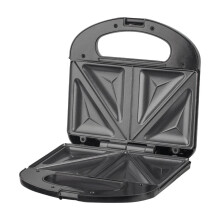Mini Bread and Sandwich Maker 750W Non-Stick Black