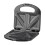 Mini Bread and Sandwich Maker 750W Non-Stick Black 1
