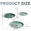 Plastic Cupcake Stand 3-Tier for Desserts Cakes Cookies 3