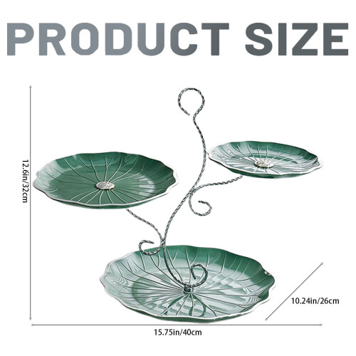 Plastic Cupcake Stand 3-Tier for Desserts Cakes Cookies 2