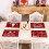 Christmas Plaid Placemat Holiday Table Mat Set 4