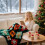 Christmas Print Flannel Blanket Full Size 75x100cm 5