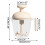 Manual Egg Beater Hand Crank Whisk with Strainer 3