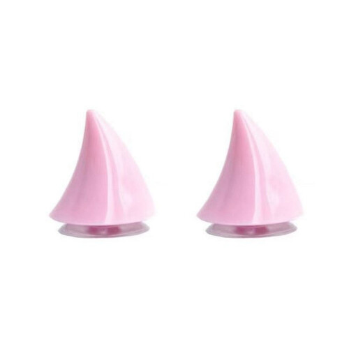 Bull Horn Helmet Decor Suction Cup Adjustable Angle