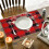 Christmas Plaid Placemat Holiday Table Mat Set 7