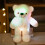 Glowing Ribbon Bear Plush Toy LED Night Light 1 Pack 7