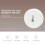 ZigBee Smart Temperature and Humidity Sensor White 3