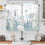 Nautical Ocean Kitchen Curtains Turtle Coral Seashell 1