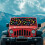 Foldable Puppy Dog Paw Windshield Sun Shade for Jeep 3