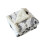 Warm Nap Double Layer Blanket Lambswool Taffeta Silver 2