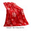 Red Christmas Throw Blanket Soft Plush 1-Pack 6