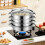 Stainless Steel Dumpling Steamer Pot with Lid 1 Piece 4