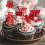 Valentine's Day Cupcake Toppers Glitter Lips Hearts Cupid 5
