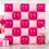 Square Foil Balloons Wall Backdrop Double-Sided 25 Pcs 6