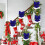 Blue Velvet Christmas Bow Oversized Hanging Ornament 6