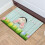 Easter Decor Carpet with Bunny Eggs Pattern 3