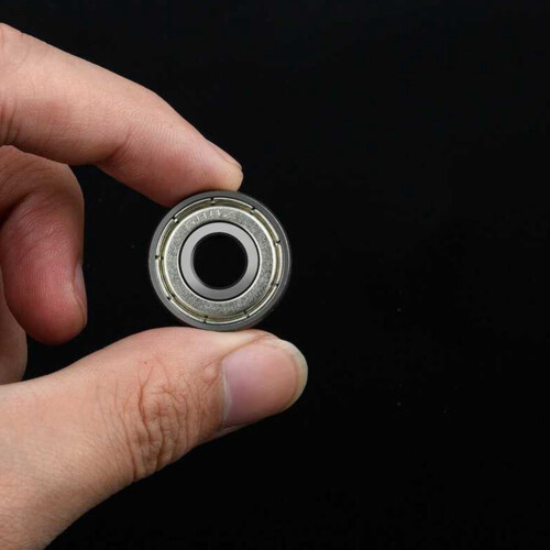 Red ABEC 9 Steel Bearings for Skateboard Wheels 1