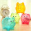Clear Plastic Piggy Bank Small Money Box 3
